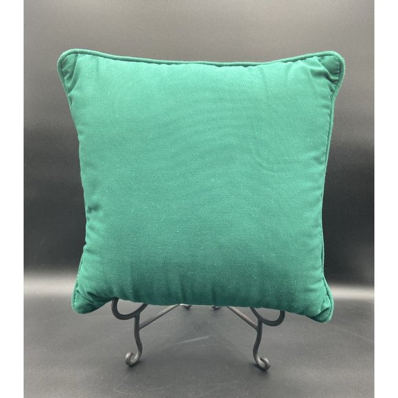 Riverdale Decorative Tapestry Throw Pillow Victorian House Christmas Theme 15" - Picture 2 of 6